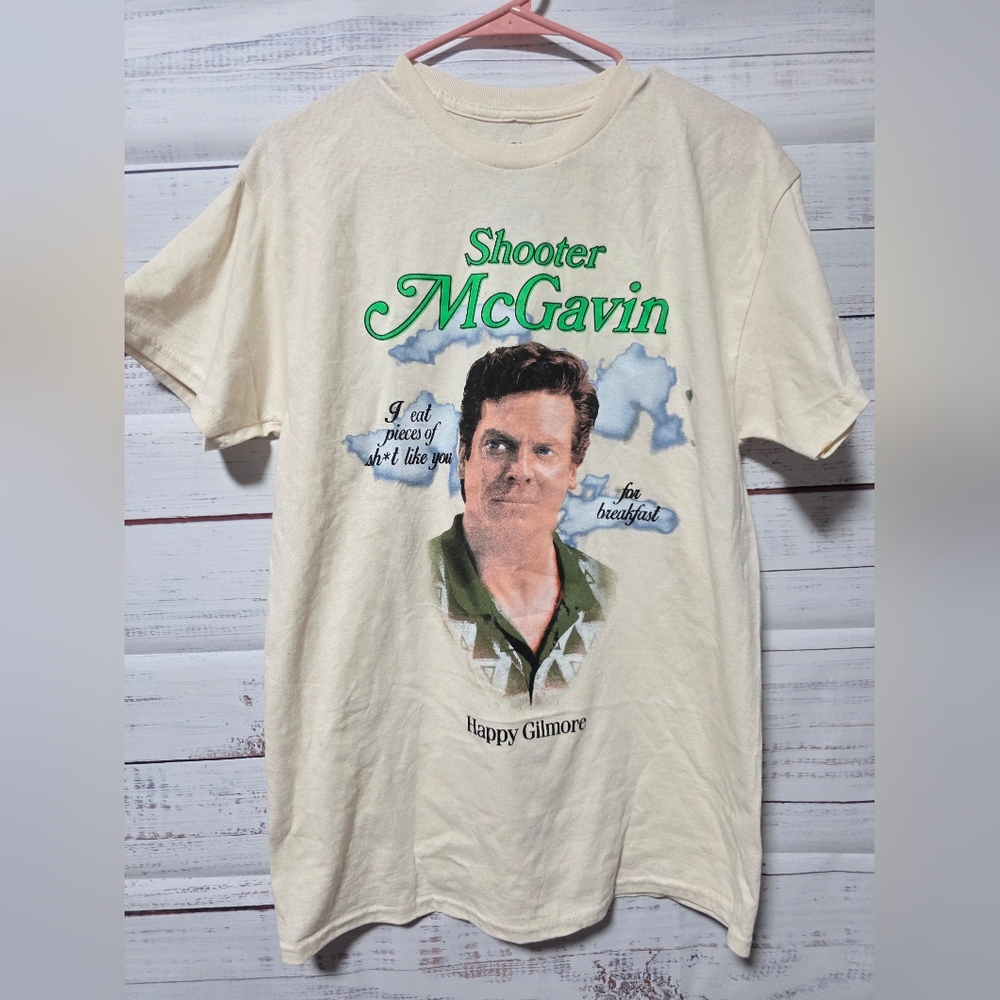 Shooter McGavin Graphic T-Shirt - Cream